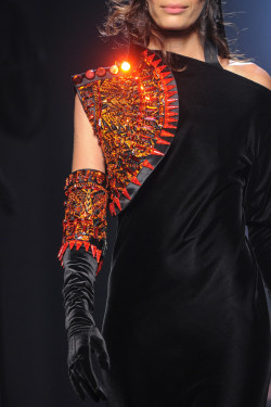 couture-constellation:Jean Paul Gaultier Haute Couture Fall 2015 | Details