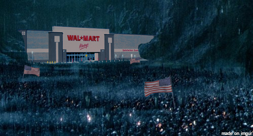 sempaidoesntnoticeme:  justbrosthings:  what europeans think black friday looks like in america  And they aren’t wrong 