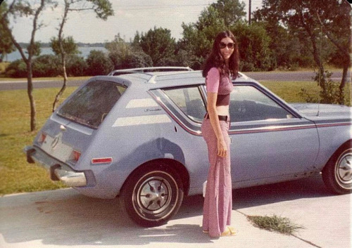 homestarrunner: vintageeveryday: The AMC Gremlin, one of the ugliest cars of the 1970s. Cars to die 