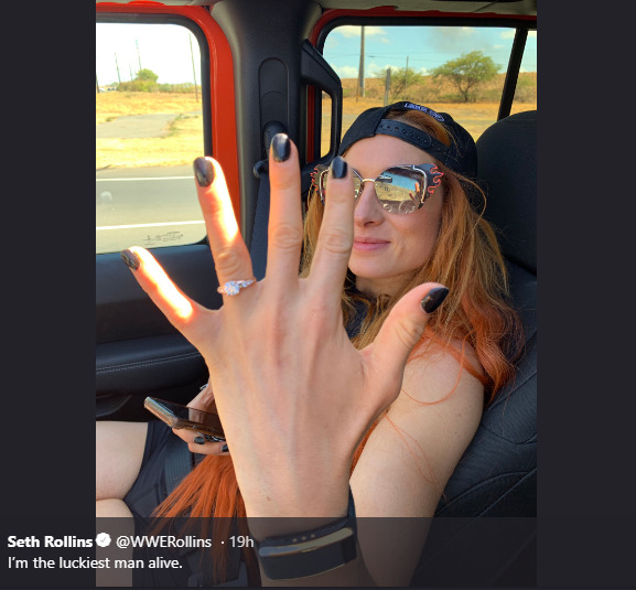 Becky Lynch And Seth Rollins Are Engaged