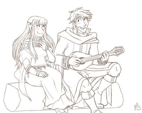 risingsunfish: Eliwood’s singing a little song he wrote for Ninian. Apologies for any nausea this m