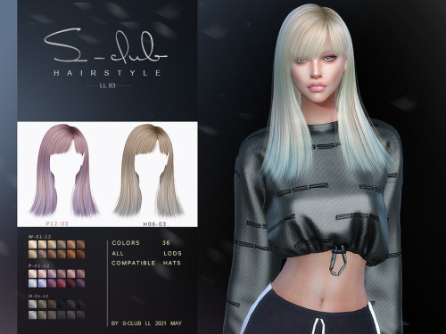 Download here and here, hope you like the new hairstyles^^