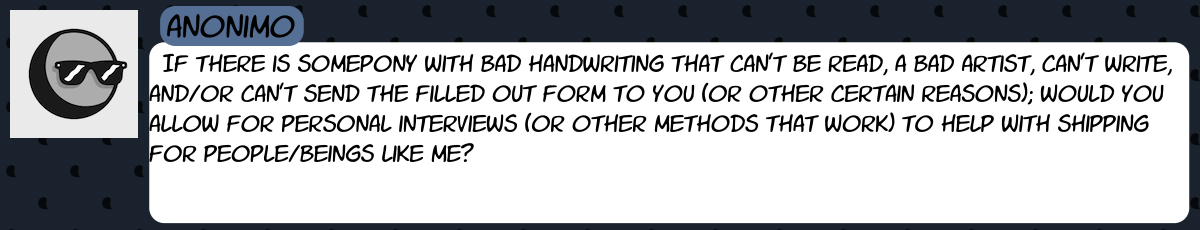 askthecookies:Cobalt: This ain’t easy, you know? Lots of accents and stuff to take
