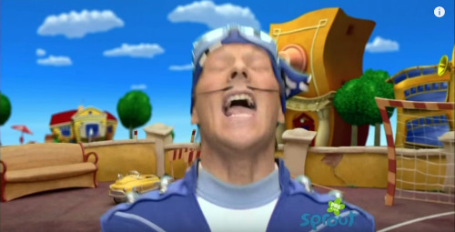 robbeerotten: vaginal-dysfunction:  robbeerotten: rise i want sportacus to grab my ass   ;););););;)