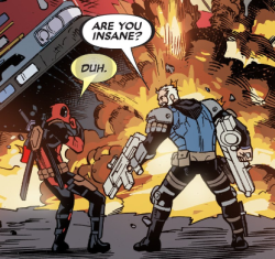 fuckyesdeadpool:  Deadpool & Cable: Split