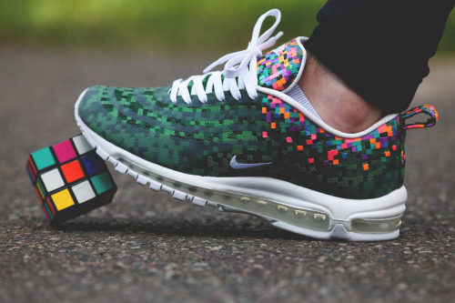 blvkdlyfe:  unstablefragments:  NIKE AIR MAX 97 JACQUARD SP via SneakersAddictDailyPics  blvkdlyfe for fashion daily. Repcode: “blvkd” for 20% off on Karmaloop & Plndr. 