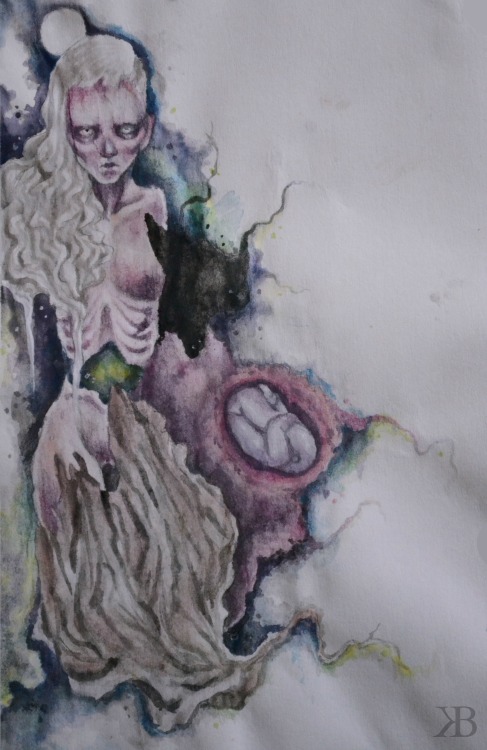 artagainstsociety:  “Cavity for an Infant” by Kaylee Britton tumblr facebook