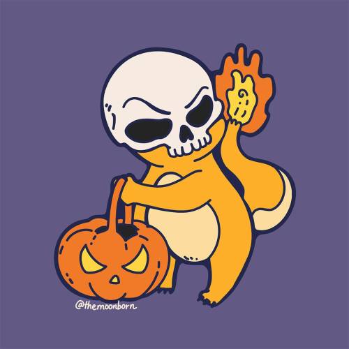 retrogamingblog2: Pokemon Halloween Stickers made by TheMoonborn