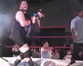 XXX mithen-gifs-wrestling:  …he did all right photo