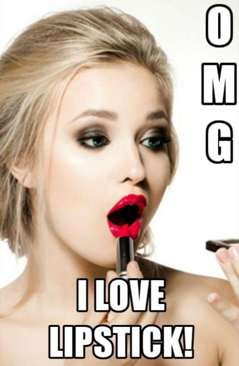 XXX jenni-sissy: Sissies love their lipstick! photo