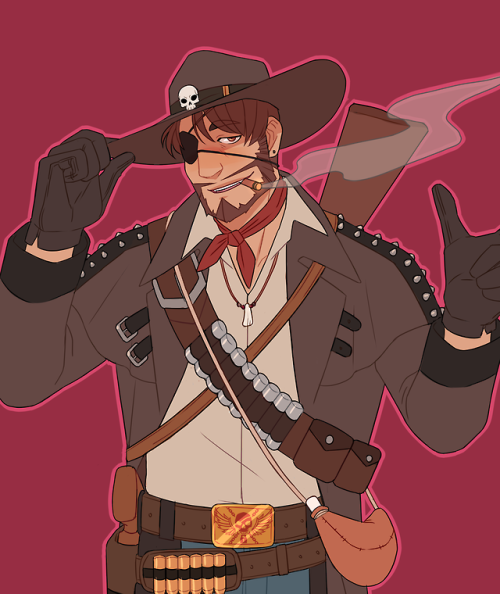 Annnndd r!Mccree and Hanzo. They were&hellip;..signficantly more work than the other two lmao. But I