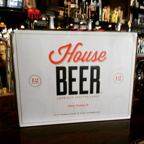 We’re all super excited to bring @housebeer to Highland Park. Light, clean, refreshing, and local. Plus now $7 with a shot of our house whiskey. #boom #housebeer #venice #local