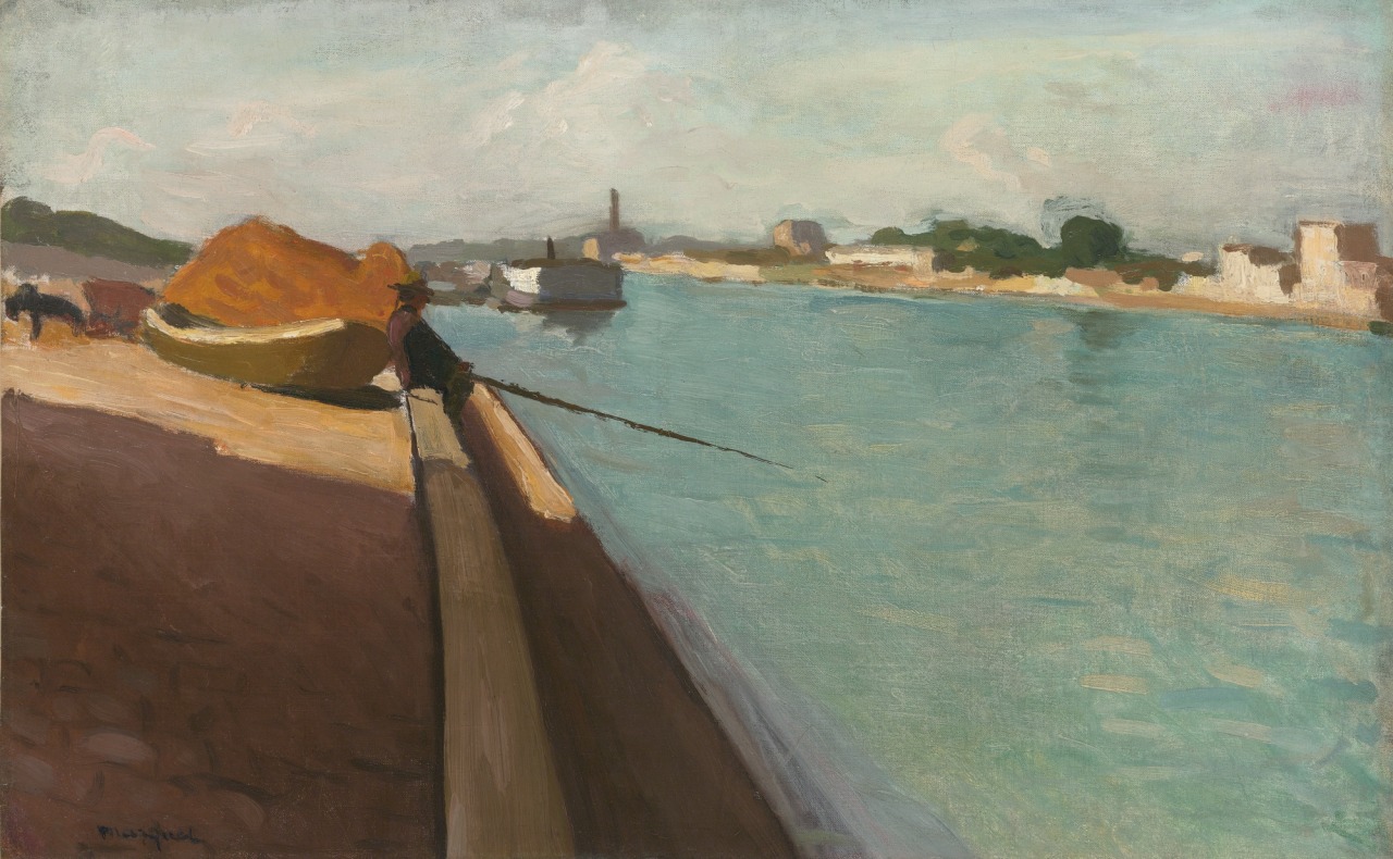 thunderstruck9:  Albert Marquet (French, 1875-1947), Le chemin de halage, banlieu