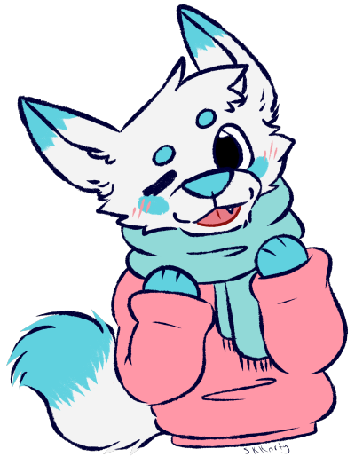 skkortysoup: commission for @foxthetic D’aww~!