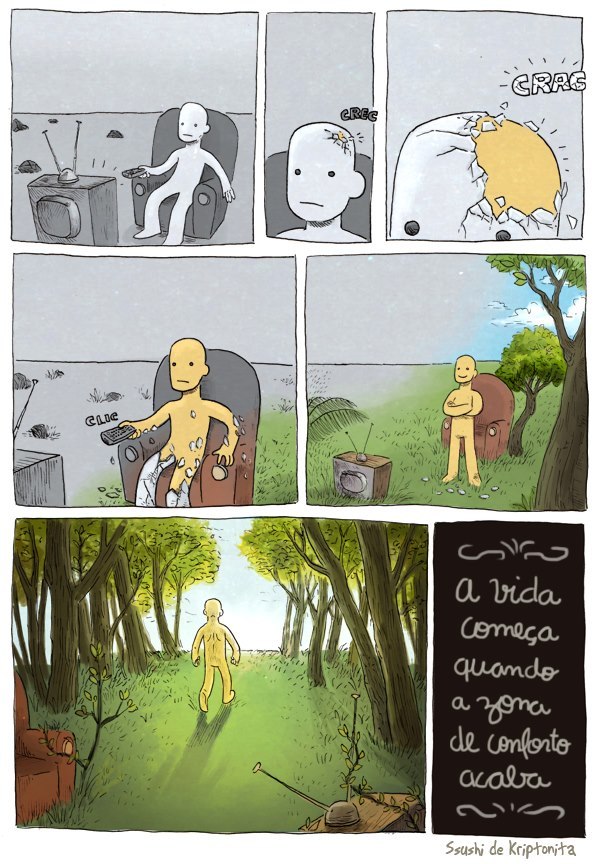 deposito-de-tirinhas:  por Daniel Cramer Sushi de Kriptonitahttp://sushidekriptonita.blogspot.com.br/ (via Quadrinhos