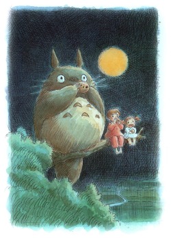 spaceshiprocket:  My Neighbour Totoro by Hayao Miyazaki