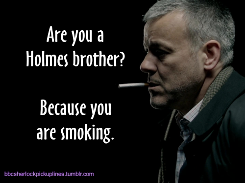 â€œAre you a Holmes brother? Because adult photos