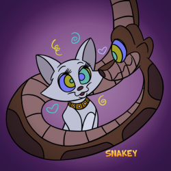 snekthing:  Had a small sketch on me with Kaa and Duchess, I liked how it looked so I gave it a quick coloring. Enjoy!  :3—————————————————————————————————-    The silly yet charming snek