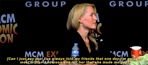 thexfiles:  gillian anderson   the midas hand of homo™   