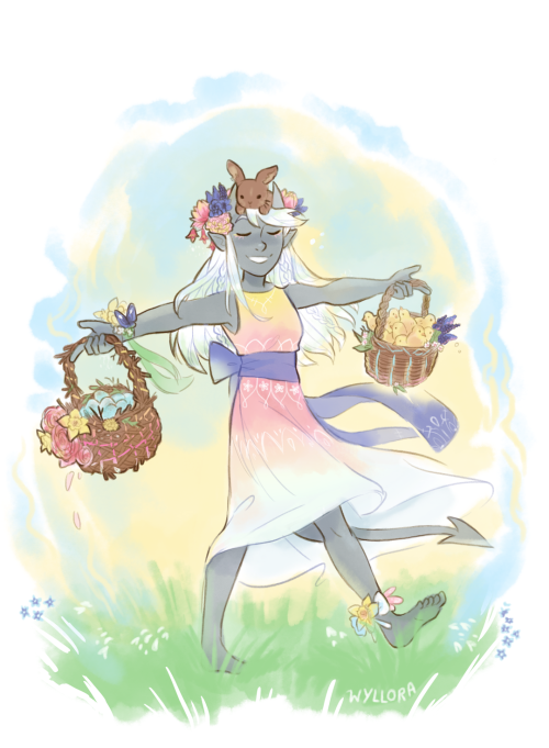 Contining my holiday series with an Easter Wylloe! 