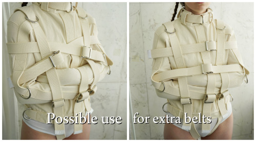 Possible use for extra belts for straitjackets from our shop! There are many loops in our straitjack