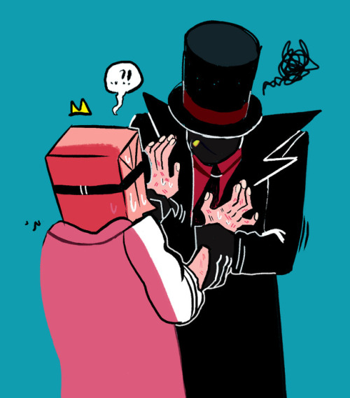 aleeinwaves: art trade with @snupp-snoel … their art- @clownsounds !!! GOOD STUFF THERE!!!! haaHA! 