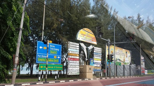 Port Dickson roads