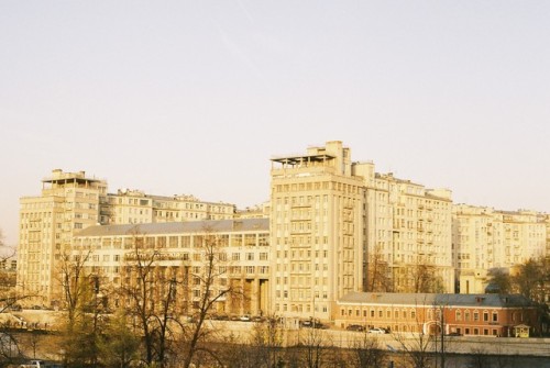 Golden hour, Moscow