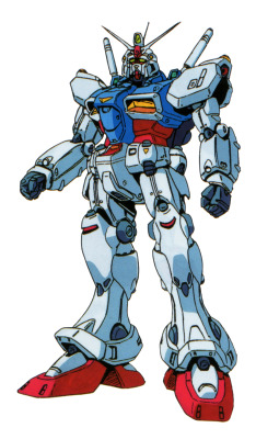 the-three-seconds-warning:  RX-78GP01 Gundam “Zephyranthes”  The RX-78GP01 was designed to be an adaptable mobile suit, able to operate under any condition on earth or in space.   Unlike previous suits of Gundam Development Project, it was one of