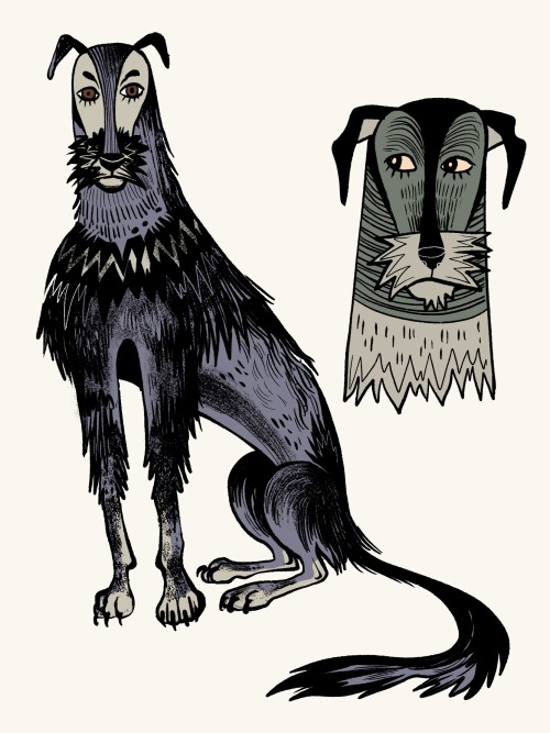 euqinimodart:  Irish Wolfhounds are really