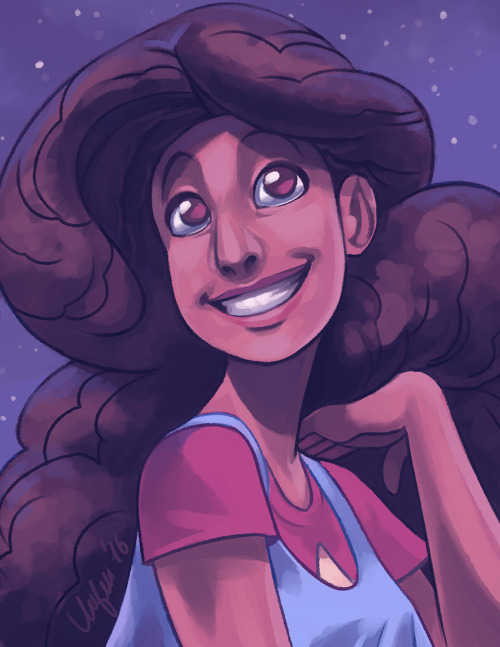 ladybrot:  I’ve been wainting to draw her from the first time, and here she is! <3 Stevonnie for my sisters Erika and Karin and my nephew Felipe 