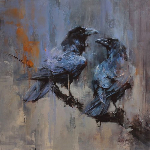 melodyandviolence: Ravens by lindsey kustusch