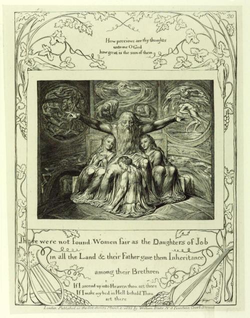 Job and his Daughters, William Blake, 1825, TatePurchased with the assistance of a special grant fro