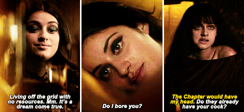 veronica-lodge:YENNEFER MEME[½] TRAITS • blunt: uncompromisingly forthright.