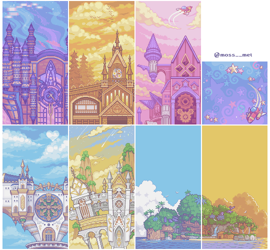 ArtStation - Kingdom Hearts Pixel Art Process