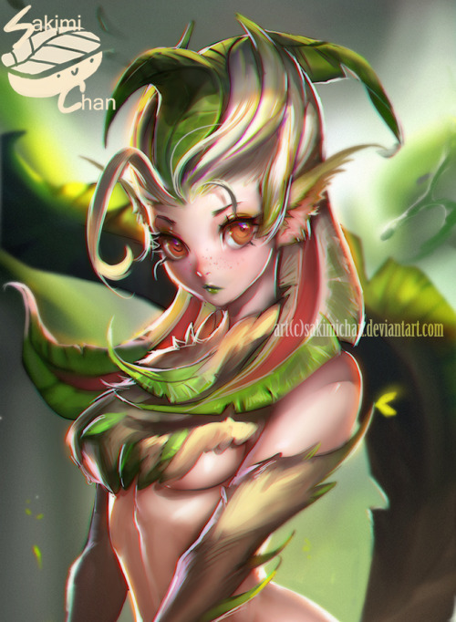 Nature Spirit by sakimichan 