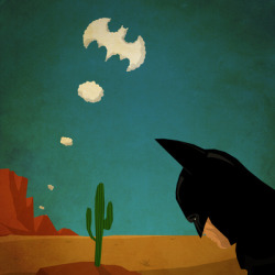 Herochan:  Superheroes In The Wild West Prints Available @Society6 Created By Gazonula