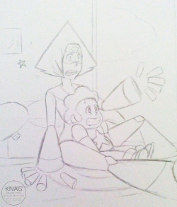 kimkun06:    Watching the Crying Breakfast Friends! “But why do they need to cry all the time?”ReBlogs are Friendlier!  I just want Steven to introduce to Peridot The Crying Breakfast Friends show someday :^)   