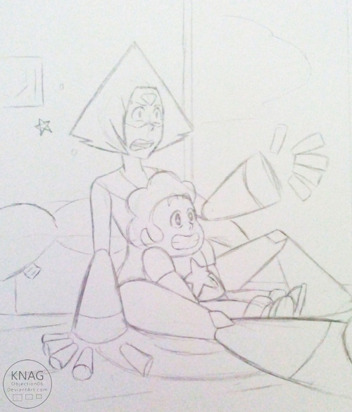 kimkun06:    Watching the Crying Breakfast Friends! “But why do they need to cry all the time?”ReBlogs are Friendlier!  I just want Steven to introduce to Peridot The Crying Breakfast Friends show someday :^)   