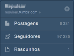 minhavidasemti:  MEGA SORTEIO DE 1 TUMBLR DE 97,285 FOLLOWERS. Eu (minhavidasemti), vou sortear 1 TUMBLR DE 97,285 SEGUIDORES. Antes que me venham perguntar o porquê ou me dizer: “VOCÊ É DOIDO, PORQUE QUER DAR 1 TUMBLR COM TANTOS FOLLOW?” “É