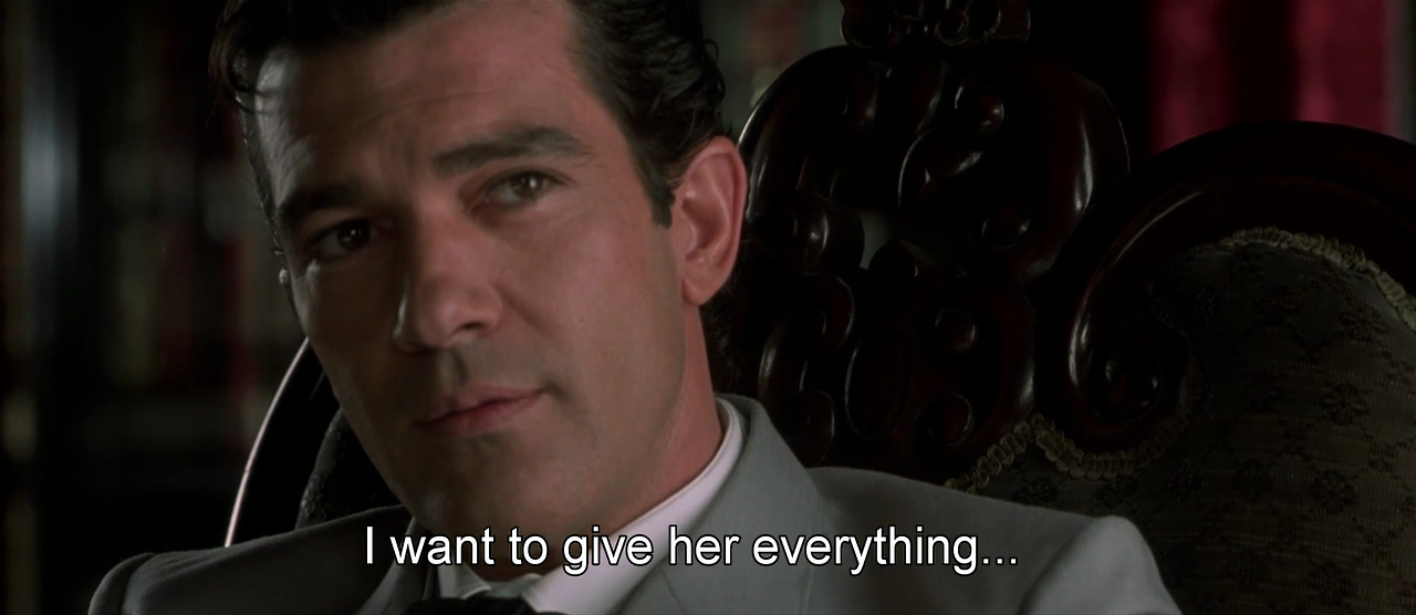 growlbadkitty:  freshmoviequotes:Original Sin (2001)  This. Exactly this. How he