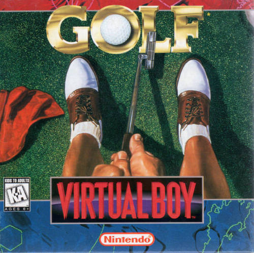 T&E Virtual Golf (JP) VS. GOLF (US), 1995The fine print on the JP box points out that the image 