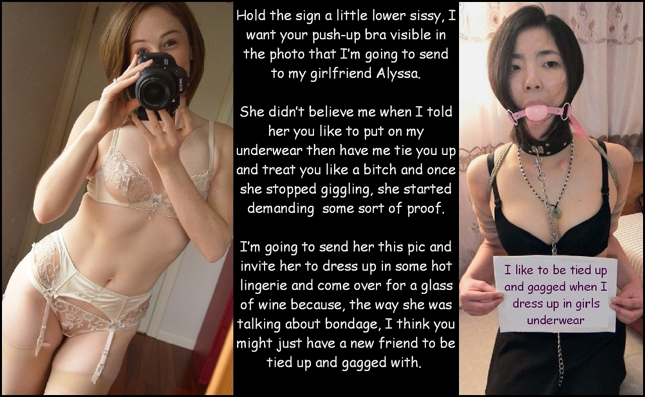  Taking a picture to send to her girlfriend  