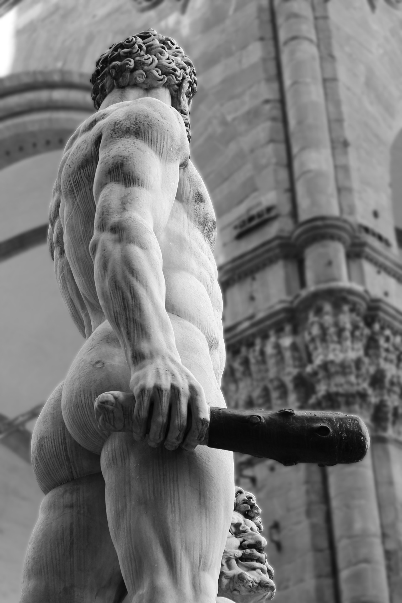 vhterziev:  Hercules and Cacus by Baccio Bandinelli, Piazza della Signoria, Florence