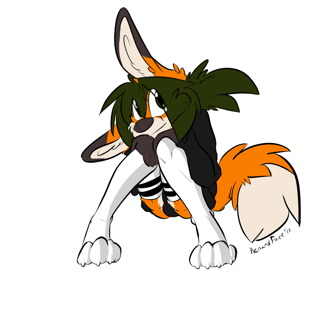 askrenardfoxx:And for no reason at all I decided to draw Red who I guess wanted to