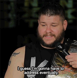 mithen-gifs-wrestling:  Kevin Owens talks about his son in a recent interview with Sam Roberts and Katie Linendoll. {x}