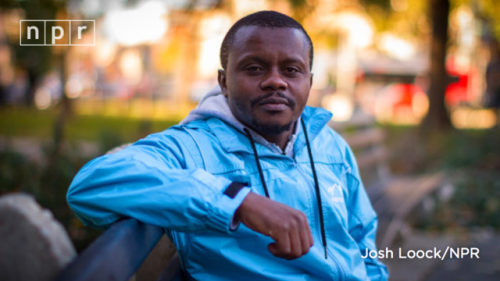 This is Robert Hakiza, an agricultural engineer, Congolese refugee & founder of a nonprofit call