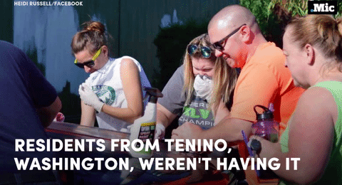 the-movemnt:  at least this time, love conquered hate (x) follow @the-movemnt 