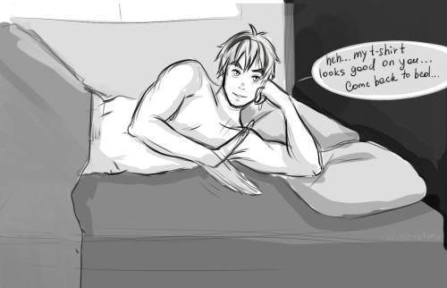 helenka-ya:  and again looong postI just want something about BokuAka and…make some sketch…and…can’t stop =_= 