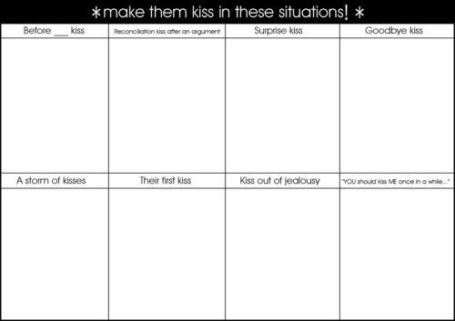 superashie:anatoref:Drawing ChallengesRow 1Row 2: Left, RightRow 3Row 4: Left, Middle, RightRow 5